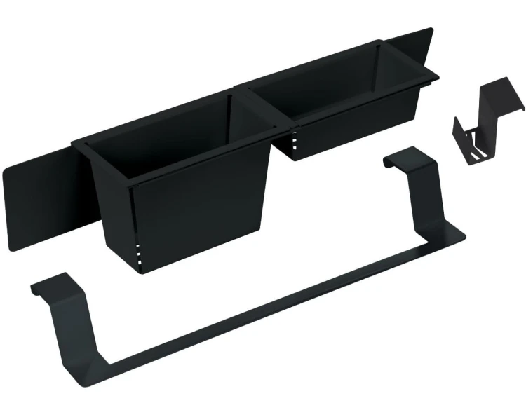 Zestaw akcesoriów nero Deante Magnetic ZZMKN11O