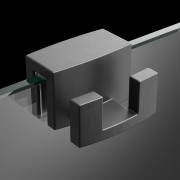 Wieszak na kabinę prysznicową Brushed GunMetal Radaway