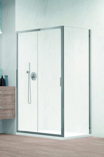 Kabina prysznicowa Radaway Alienta DWJ+S 110x90x190 przejrzysta