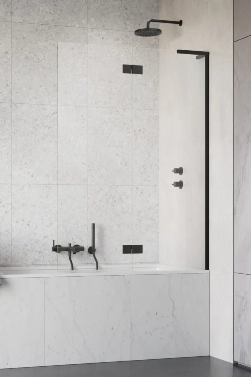 Parawan nawannowy Radaway Essenza 8 SL Black PND II prawy