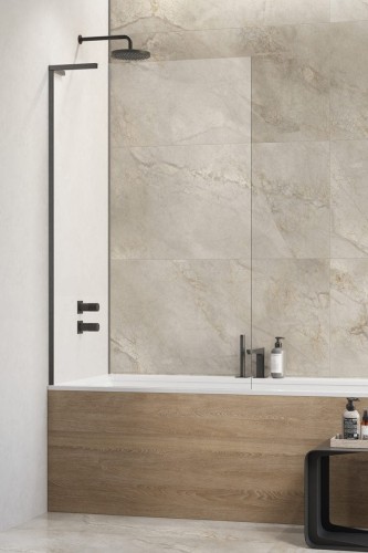 Parawan nawannowy Radaway Modo SL Brushed GunMetal PNJ II lewy