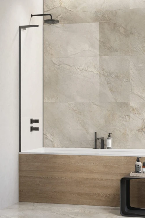 Parawan nawannowy Radaway Modo SL Brushed GunMetal PNJ II lewy