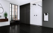 Kabina Radaway Modo New Black I 120x200 szkło przejrzyste