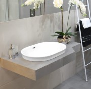 Umywalka wpuszczana w blat LAVITA Puebla