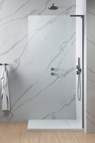 Kabina prysznicowa walk-in Radaway Modo SL Brushed GunMetal II prawa