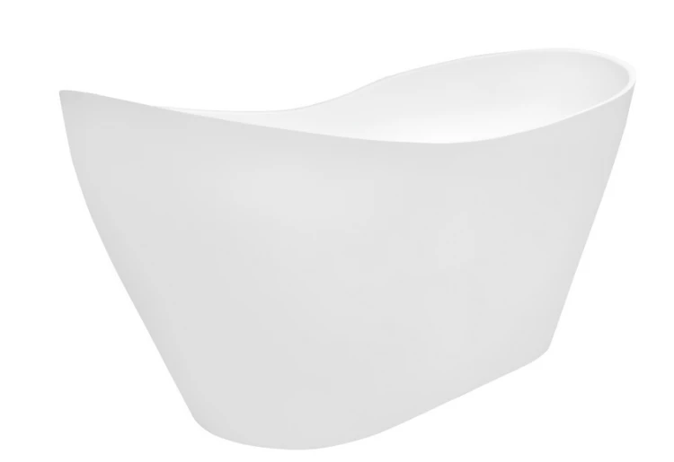 Wanna wolnostojąca Besco VIYA 160x70 cm biała + bateria Illusion I