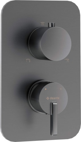 Element zewnętrzny do BOXa mieszaczowego Silia Deante titanium