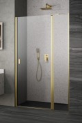 Drzwi prysznicowe Radaway Nes Brushed Gold DWJ II prawe