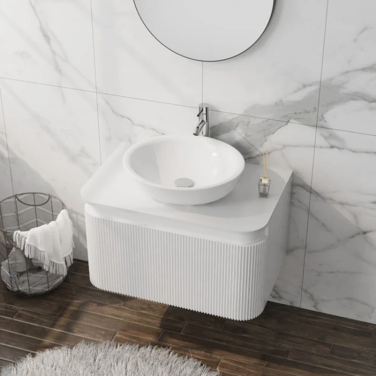 Szafka wisząca z blatem Vermont White 800 Lavita