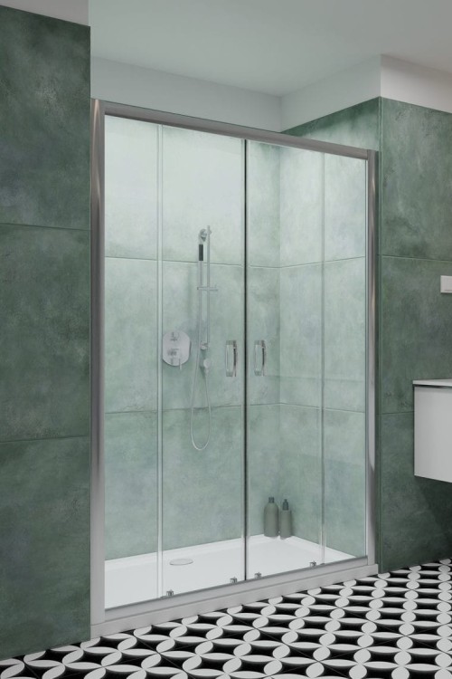 Drzwi wnękowe Radaway Premium Plus DWD 150x190 szkło przejrzyste
