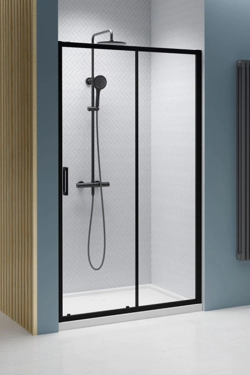 Drzwi prysznicowe Radaway Premium Pro Black DWJ 110x200 prawe