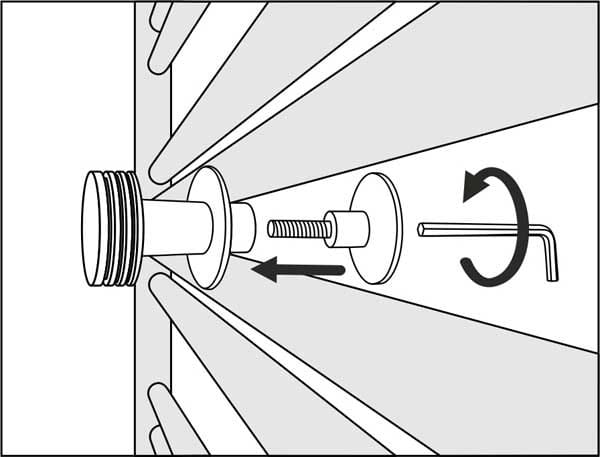Wieszak Canyon stal nierdzewna SUNERZHA