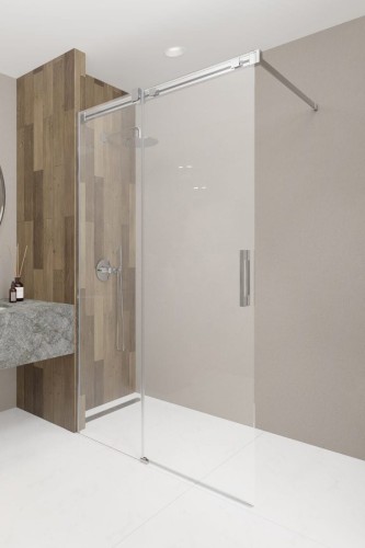 Kabina prysznicowa Radaway Espera Pro Walk-in lewa przejrzysta