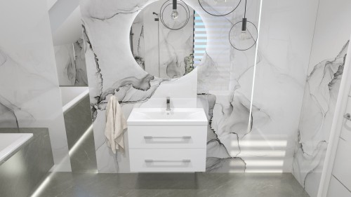 Umywalka meblowa Kalifornia 800 Lavita