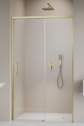 Drzwi prysznicowe Idea Brushed Gold DWJ Radaway prawe przejrzyste