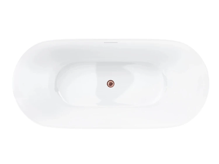 Wanna wolnostojąca olvena v041xlrg 170 cm korek klik klak różowe złoto