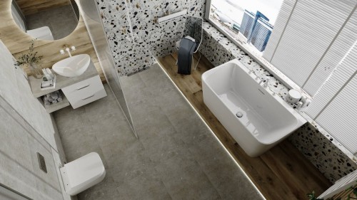 Wanna wolnostojąca przyścienna Mensola 1500 Lavita