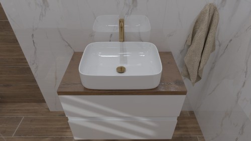 Umywalka nablatowa Galera Lavita