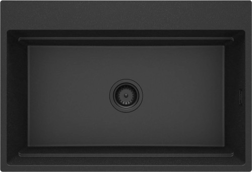 Zlewozmywak granitowy magnetyczny grafit metalik Magnetic Deante