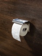 Deante Round Uchwyt ścienny na papier z półką