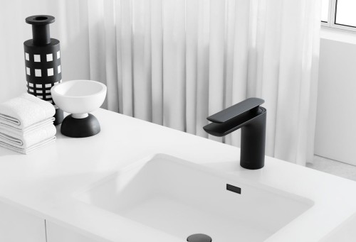 Bateria umywalkowa Experience Black KOHLMAN QB100EB czarna