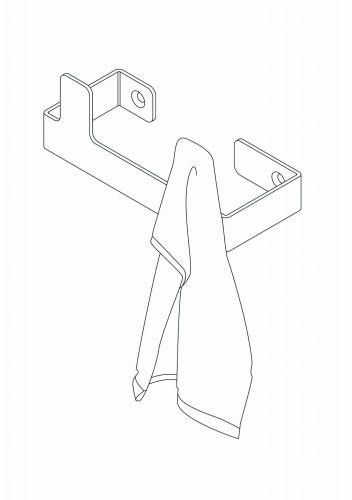 Deante Mokko Haczyk podwójny Nero