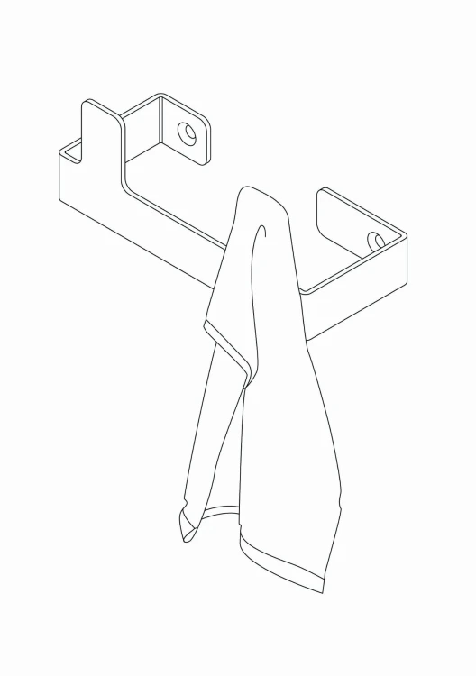 Deante Mokko Haczyk podwójny Nero