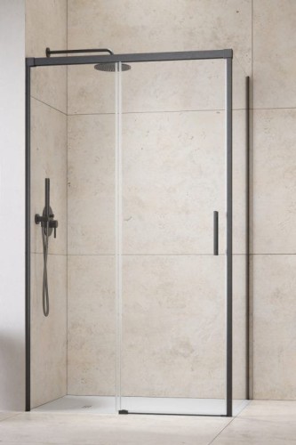 Kabina prysznicowa Idea Brushed GunMetal KDJ Radaway lewa przejrzysta