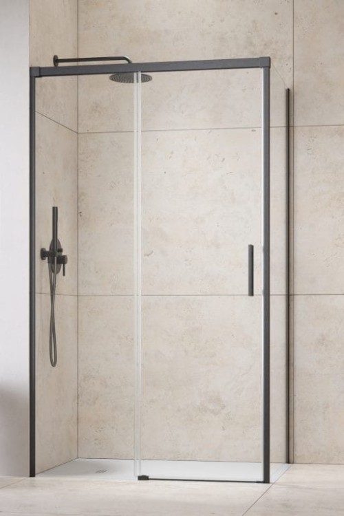 Kabina prysznicowa Idea Brushed GunMetal KDJ Radaway lewa przejrzysta