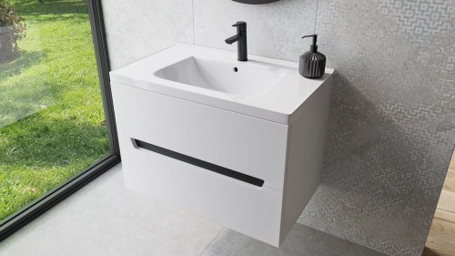 Szafka wisząca Kansas black 800 Lavita