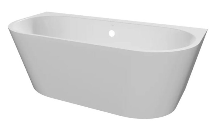 Wanna przyścienna GAULI UNI prawa 160x75 AD NATURALNIE