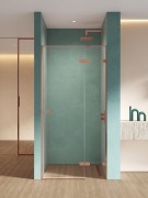 Drzwi prysznicowe New Trendy Eventa Copper Shine prawe czyste