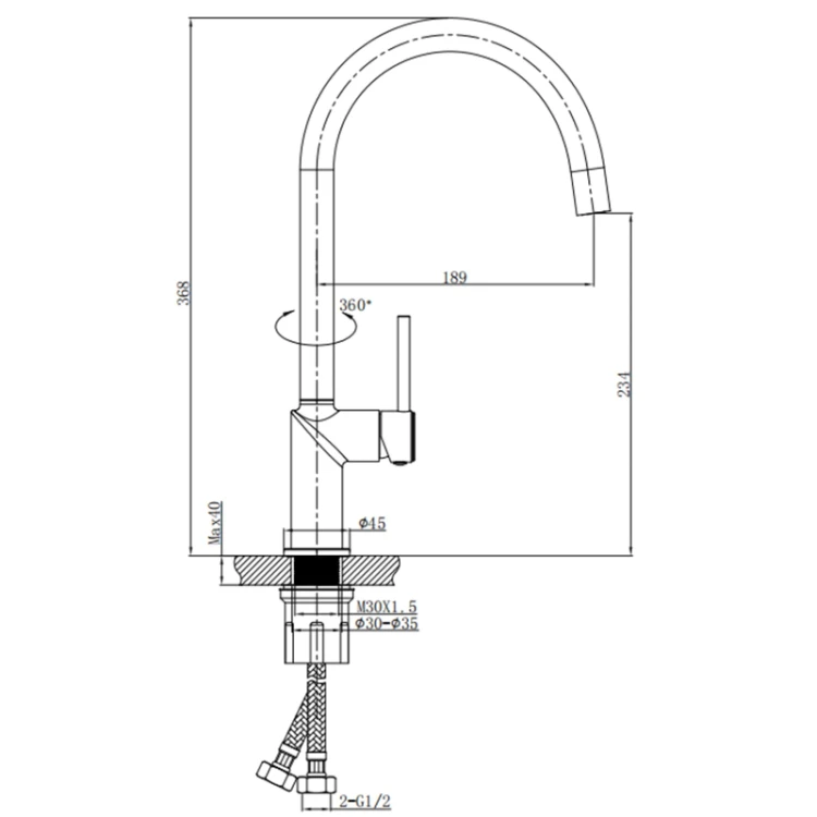 Bateria kuchenna Orion Stal Nierdzewna Lavita