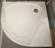 Outlet Brodzik płytki półokrągły Radaway Zantos A 90x90x3,2x1,0