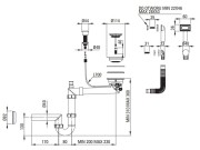 Zlewozmywak granitowy 1-komorowy nero Momi Deante