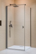 Kabina prysznicowa Radaway Nes Brushed GunMetal KDJ I lewa