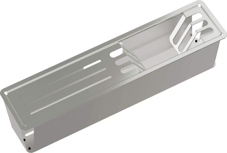Zestaw akcesoriów do zlewozmywaka Magnetic Deante stal szczotkowana
