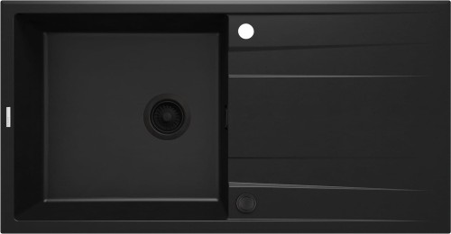 Zlewozmywak granitowy 1-komorowy z ociekaczem Eridan Deante ZQEN713