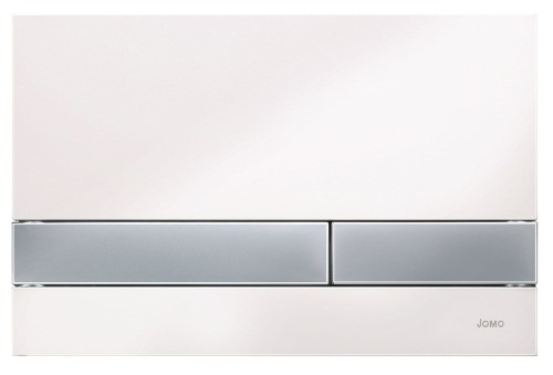 Przycisk biały/chrom mat EXCLUSIVE 2.0 102-000000139 Werit Jomo