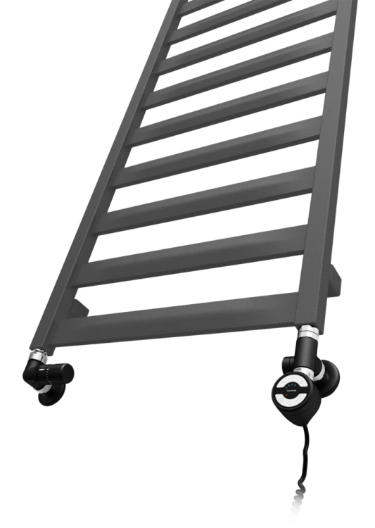 Grzejnik łazienkowy dekoracyjny HERMES METALIC GREY 91x50 LaVita