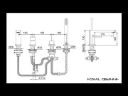 Bateria wannowa KOHLMAN Foxal QB244F