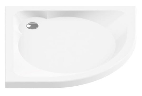 Brodzik półokrągły New Trendy Cantare 80x80x6