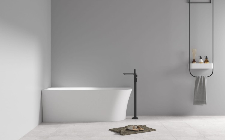 Wanna wolnostojąca narożna EMPORIA MOLLY 160x78x60 lewa