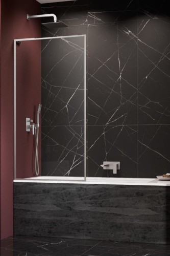 Parawan nawannowy Radaway Modo F SL Brushed Nickel PNJ II lewy