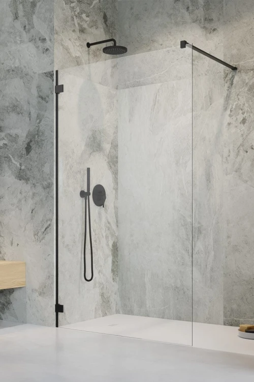 Kabina prysznicowa Radaway Essenza Pro 8 Black Walk-in II