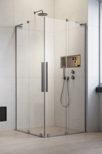 Kabina prysznicowa Furo SL Brushed Nickel KDD Radaway nikiel