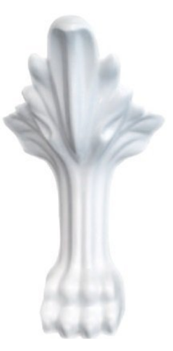 Wanna wolnostojąca Besco AMELIA 190x77 cm łapy białe