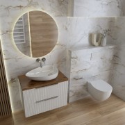 Szafka wisząca Oklahoma White Mat 600 Lavita