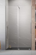 Drzwi prysznicowe Furo Brushed Nickel DWJ Radaway lewe nikiel