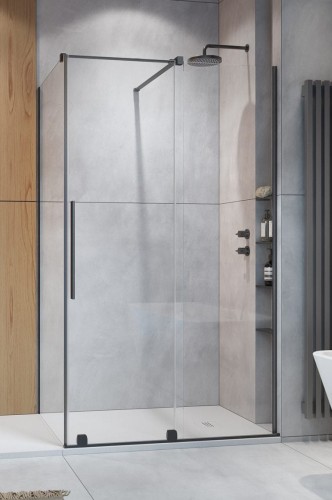 Kabina prysznicowa Furo Brushed GunMetal KDJ Radaway prawa